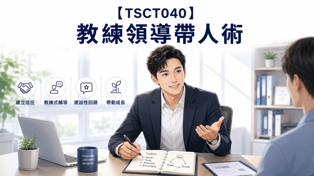【TSCT040】教練領導帶人術