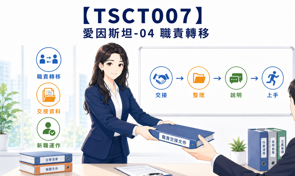 【TSCT007】愛因斯坦-04 職責轉移