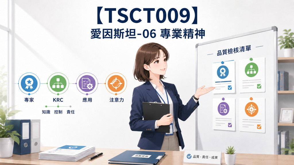 【TSCT009】愛因斯坦-06 專業精神