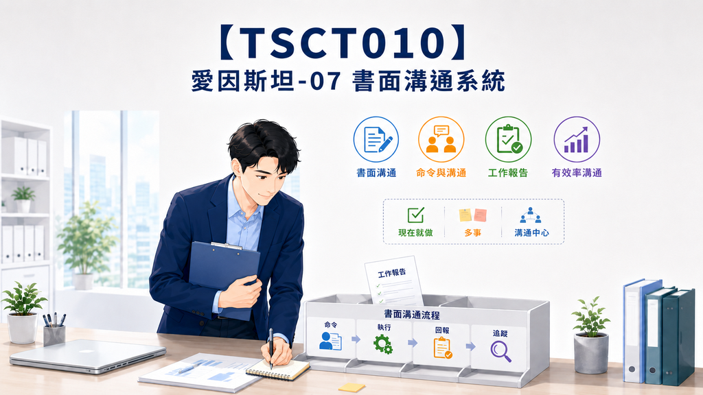 【TSCT010】愛因斯坦-07 書面溝通系統