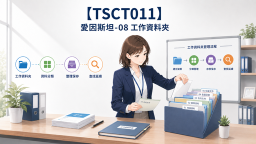 【TSCT011】愛因斯坦-08 工作資料夾