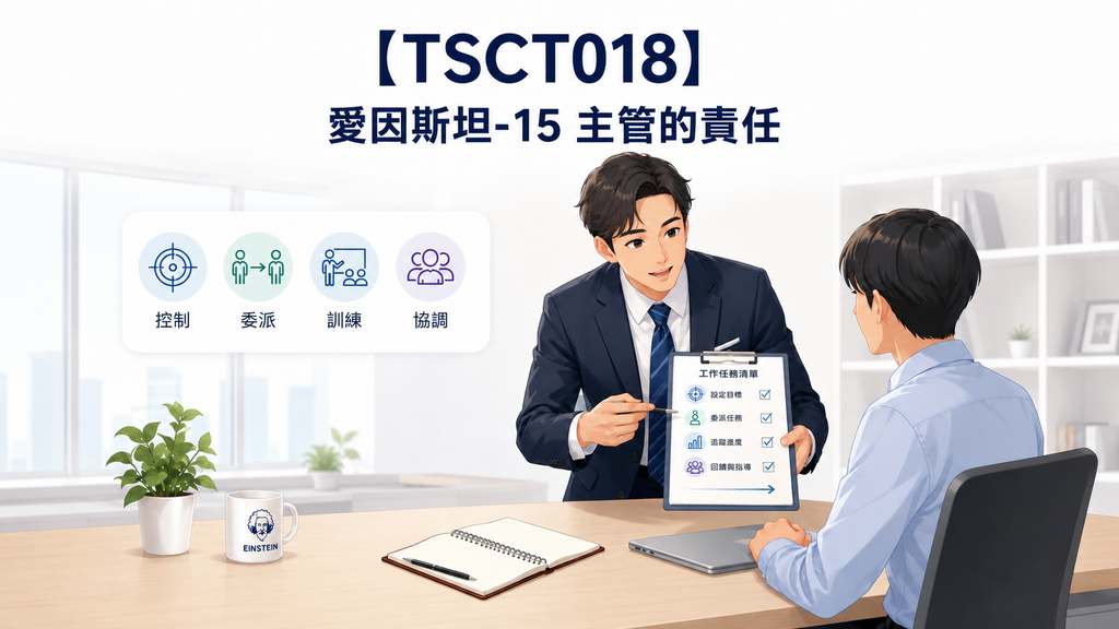 【TSCT018】愛因斯坦-15 主管的責任